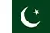 Flag of Pakistan.